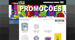 Desktop Screenshot of lojamidia.com.br